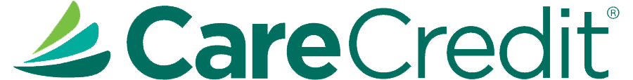 CareCredit logo with green and blue text