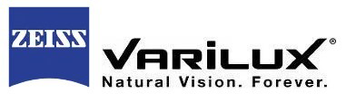 ZEISS Varilux logo with blue shield icon and tagline “Natural Vision. Forever.”